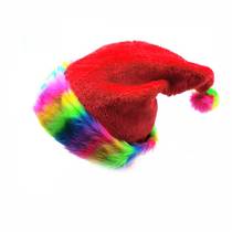 2022新款红色雪花圣诞帽子跨境圣诞胡子眉毛手套围巾节日礼品套装