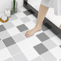 卫生间地板贴自粘浴室墙贴纸防水防滑地垫洗手间地面瓷砖翻新改造