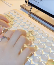 蓝牙机械键盘ipad无线适用于苹果平板手机84键三模有线背光女可爱