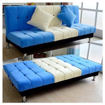 简易沙发整装两用欧式懒人布艺沙发1.8米2小户型租房折叠床沙发床