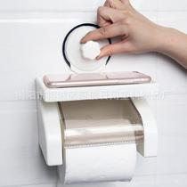 厂家直供 厕所纸巾盒 厕纸盒 卫生间防水卫生纸盒塑料吸盘纸巾架