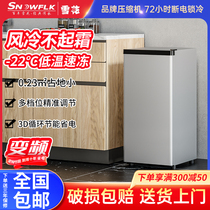 雪花立式冷柜家用小冰柜小型冰箱全温区小冷柜冷冻冰囤货抽屉冷柜