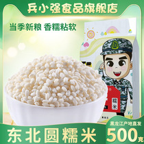 500g东北五常糯米新米包粽子用的米粽子原料江米白糯米粘大米糯米