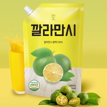 韩国进口DAY卡曼橘原液1L原浆浓缩汁无添加糖果汁冲饮美白vc饮料