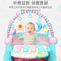 新生婴儿脚踏钢琴健身架器幼儿宝宝音乐玩具男孩女孩脚蹬床0-3月6