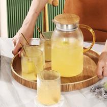 水杯套装杯子家用套杯整套客厅茶具茶杯玻璃杯具托盘水壶家庭水具
