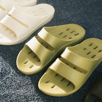 韩国进口加厚镂空拖鞋浴室户外软底男士室内防滑家用居家凉拖鞋