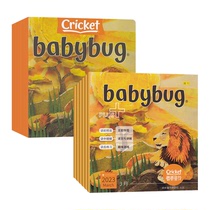 【全年订阅】好奇号 babybug虫宝宝 英文原版 2024年征订 1年共9期 0-3岁宝宝阅读的启蒙阅读类杂志 Cricket Media蟋蟀童书