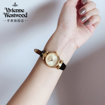 viviennewestwood手表小表盘精致皮带小巧女表欧美轻奢小众腕表