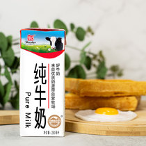 辉山纯牛奶250ml*24盒经典整箱学生早餐专用奶官方旗舰店商用