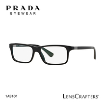 Prada光学镜架近视眼镜黑色男款0PR 06SVF 亮视点眼镜