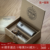 日本进口青芳制作所 aoyoshi复古手摇磨豆机咖啡磨豆器研磨机便携