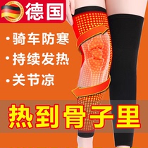 电动车护膝保暖老寒腿女士专用艾草自发热冬季老人护膝盖热敷关节