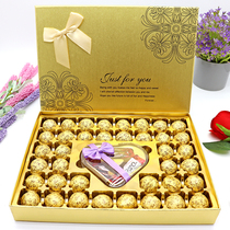 德芙巧克力礼盒装送男女朋友孩子生日520情人节表白创意礼物零食