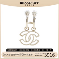 中古CHANEL香奈儿A级95新earrings耳环设计时尚潮流单品BRANDOFF