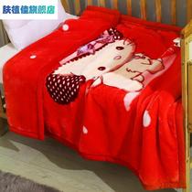 儿童婴儿毛毯小被子双层加厚冬季幼儿园午睡可礼盒装送礼新生宝宝