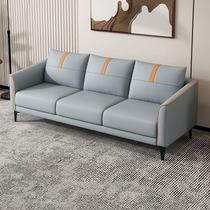 北欧科技布沙发现代简约双三人位出租房服装店沙发组合客厅小户型