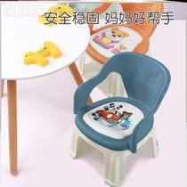 m宝宝1一2岁小板凳儿童小椅子宝宝吃饭餐桌椅婴儿卡通叫叫椅幼儿
