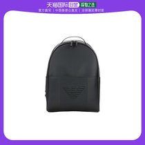 香港直邮Emporio Armani 黑色浮雕徽标双肩包 Y4O215YFE6J阿玛尼