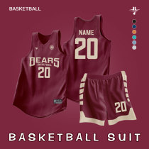 2024年篮球服套装男定制速干新款美式精英球衣女比赛训练队服订制