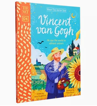 DK精装儿童艺术绘本 大都会之文森特·梵高 英文原版 The Met Vincent van Gogh He Saw the World in Vibrant Colours