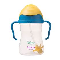 b.box儿童吸管杯bbox宝宝婴幼儿重力球防漏喝奶瓶饮水杯迪士尼