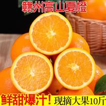 夏橙江西新鲜水果当季整箱10斤冰糖甜橙手剥榨汁赣南脐橙子9