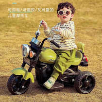 儿童玩具车三轮车可坐人一岁半宝宝遥控电动摩托车2—6岁六一礼物