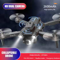 促销新品高清航拍无人机小迷你双摄像头360°避障遥控飞机男孩玩