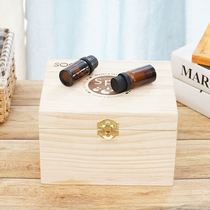 精油盒子木制质可定做精油瓶收纳包装盒10精油木盒定制