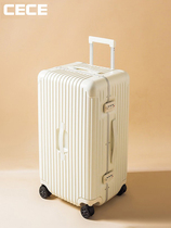 新秀丽联名30寸加厚结实铝框拉杆箱旅行箱行李箱大容量女学生28寸