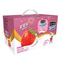 新货可口可乐草莓味果粒奶优牛奶饮品250克*12盒新品多省包邮