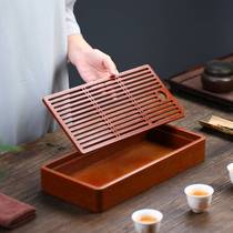 德国电木茶盘储水式单人小型茶海盛水干泡茶台托盘蓄水盘功夫茶具