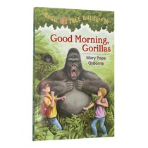 神奇树屋 英文原版 Magic Tree House #26: Good Morning, Gorillas 玛丽波奥斯本 青少年课外英语阅读读物 桥梁书章节书 平装