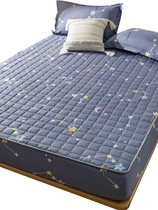 加厚夹棉床笠单件席梦思防滑固定保护床垫套床罩1.8米床防尘罩子