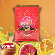 ROYAL皇室土耳其进口软糖果味果汁糖零食糖水果糖散装糖喜糖350g