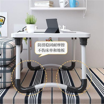 加高床上书桌学生宿舍写字家用电脑懒人小桌子可折叠大号简约卧