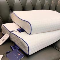 新款泰国乳胶枕头成人护颈椎枕芯单人高低按摩枕团购厂家