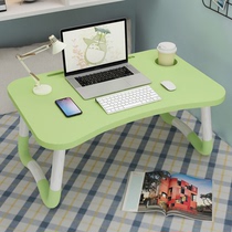 中学生书桌床桌家用床上书桌ins风小桌子置物架折叠便携式学习桌