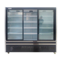 厂家立式冷冻展示柜商用超市冰箱水果食品展示柜鲜花柜
