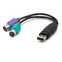 USB转PS2线鼠标键盘连接线 可过扫描枪PS2转接线转换线