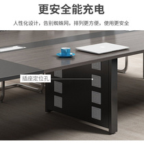 欧木简会议桌办公家俱大型会议桌长桌现代简约办公桌长方形板式会