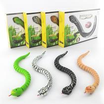 超仿真动物遥控蛇配USB充电 整蛊红外线遥控蛇舌头可伸缩整人玩具