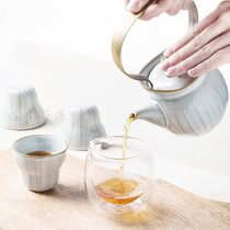 日式轻奢 蕴彩陶瓷茶具 简单舒适 功夫茶具套装 简约家用适合4人