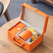 旅行茶具水杯笔记本套装高档礼品盒公司商务活动伴手礼物加印logo
