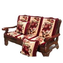 红木沙发垫子带靠背加厚防滑四季凉椅高档坐垫实木木头冬季套罩