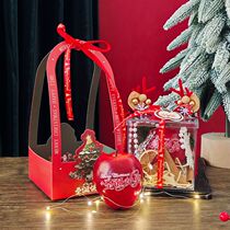 圣诞节送家人朋友闺蜜人高颜值立体可爱网红圣诞苹果礼盒