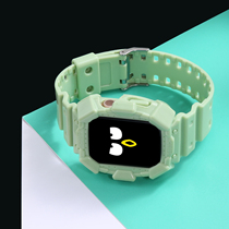 适用于苹果手表表带iwatch SE/5/4/3/2/1代applewatch 6塑料透气运动38/42mm40/44动创意男女个性潮时尚新款