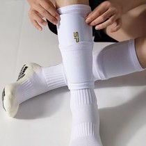 升级款全包双层透气护腿板套专业足球考试比赛护具小腿固定套袜套