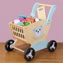 宝宝购物车玩具仿真手推车助步学步蔬果切切乐过家家幼儿儿童礼物